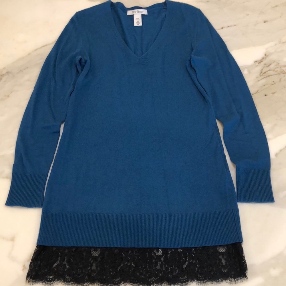 White House Black Market Tunic Sweater
